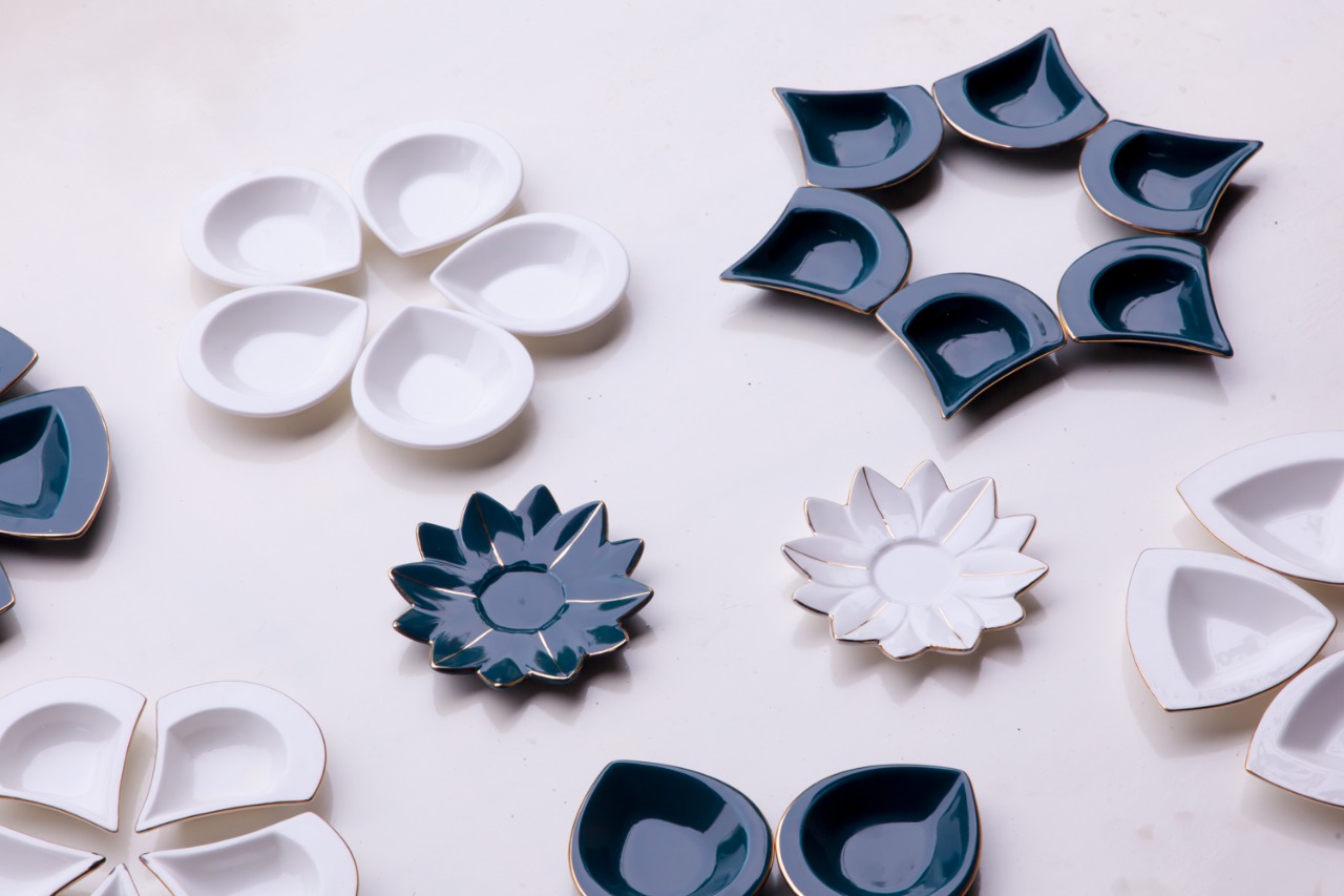 Modular serving pieces